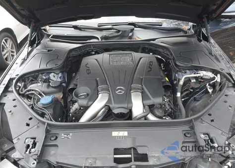 2015 Mercedes-Benz S 550 4Matic из США, поврежденный, VIN WDDUG8FB3FA134028